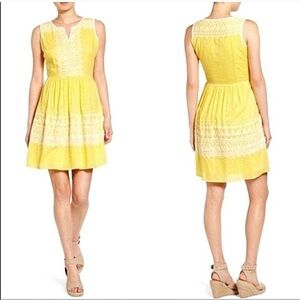 NWT Vineyard Vines Embroidered Fit & Flare Dress